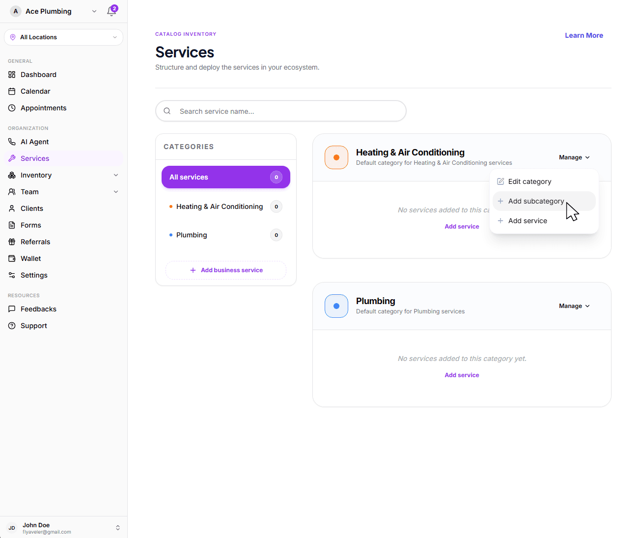Opening category management