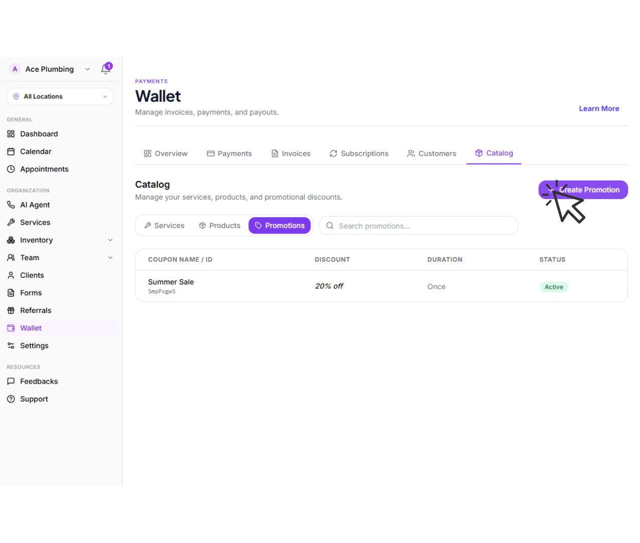 Step 4: Create Promotion