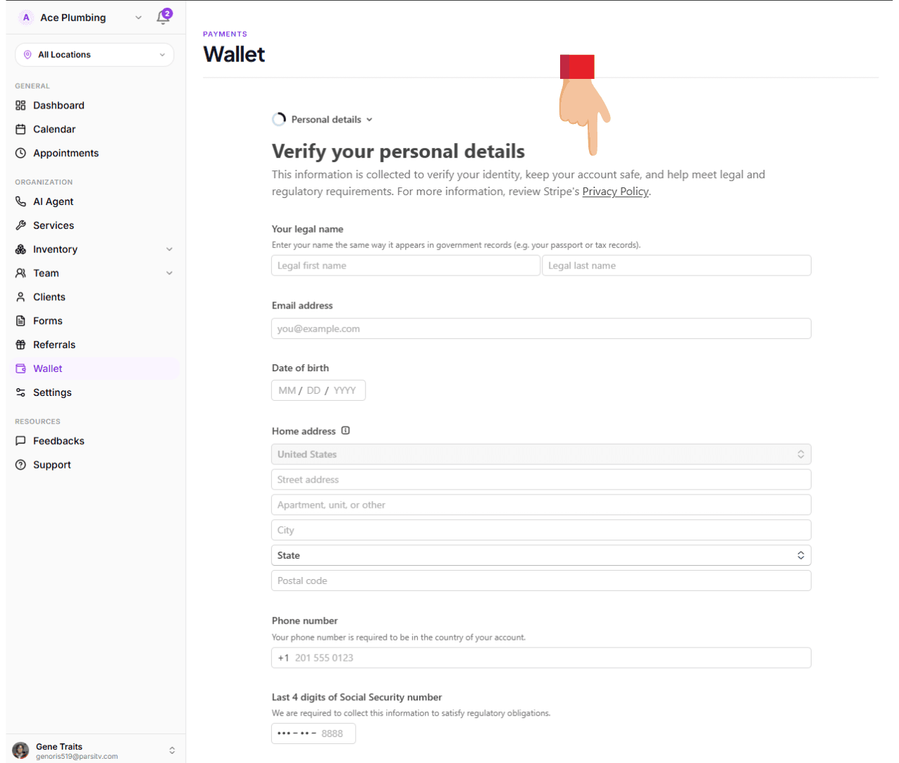 Step 3: Personal Details